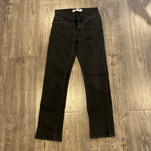 Levi’s 511 slim 27” waist x 27” length black denim jeans women’s - Picture 1 of 5